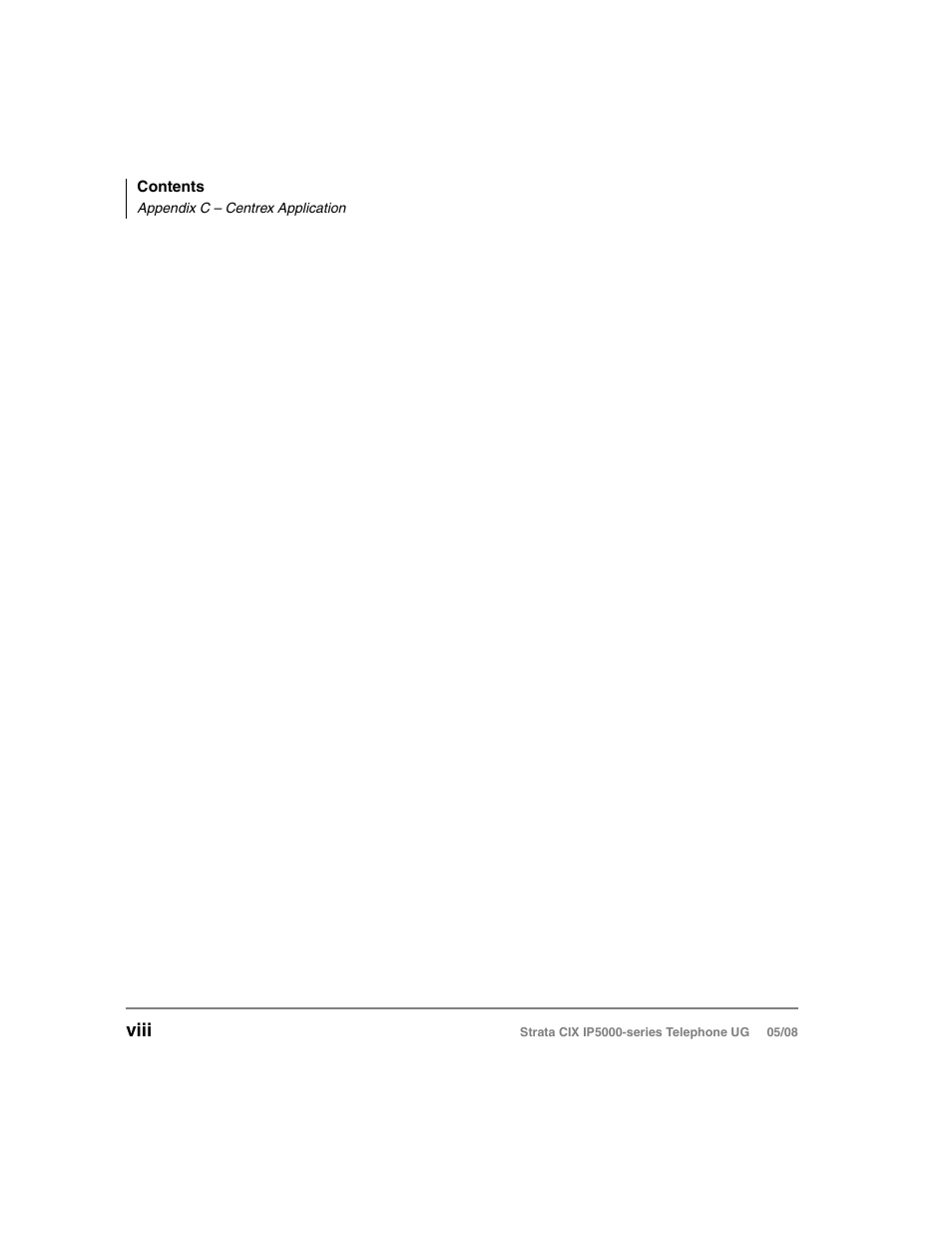 Toshiba STRATA IP5000 User Manual | Page 14 / 196