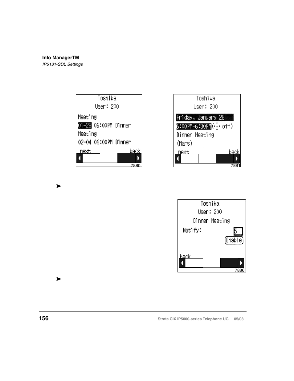 Toshiba STRATA IP5000 User Manual | Page 174 / 196
