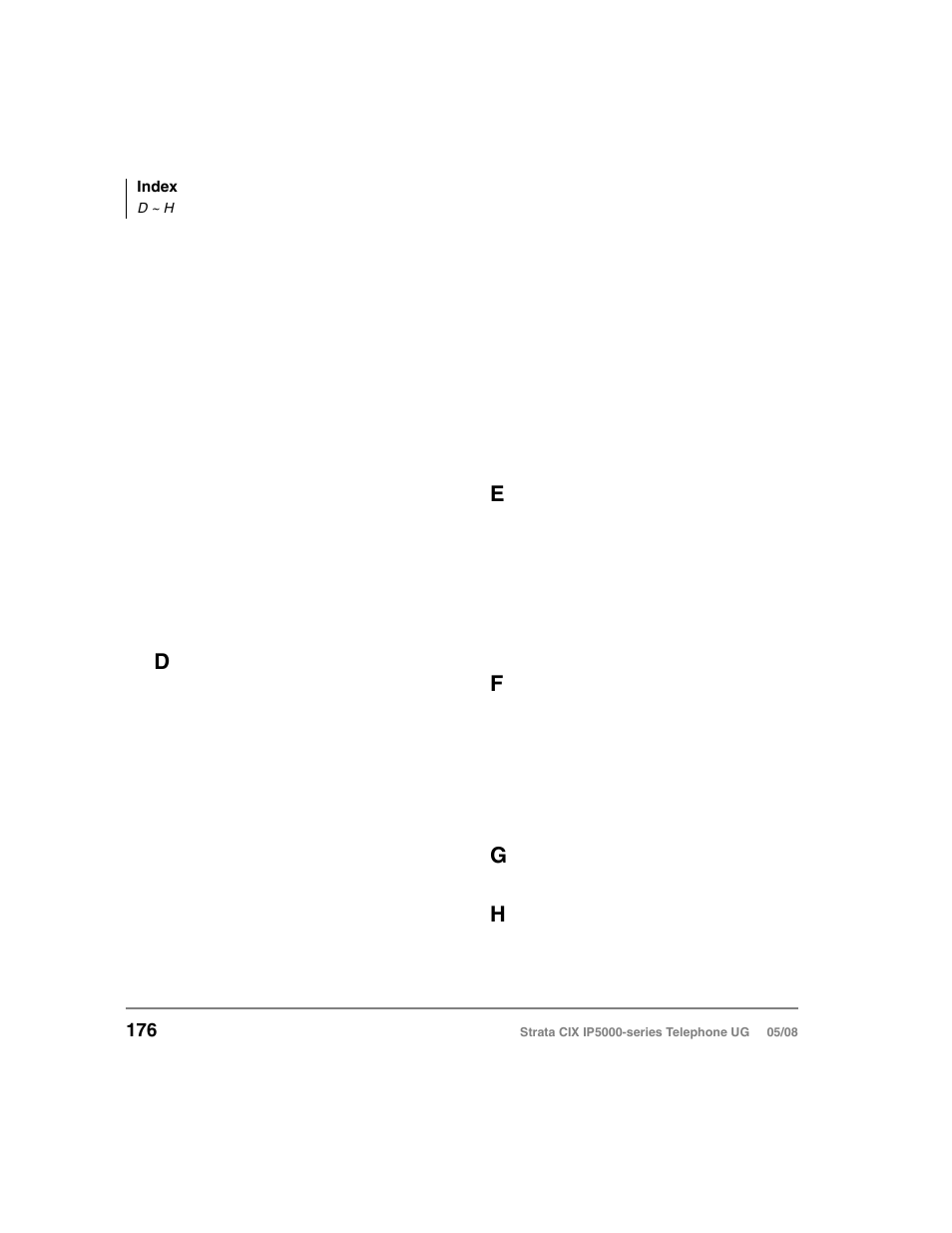 Toshiba STRATA IP5000 User Manual | Page 194 / 196
