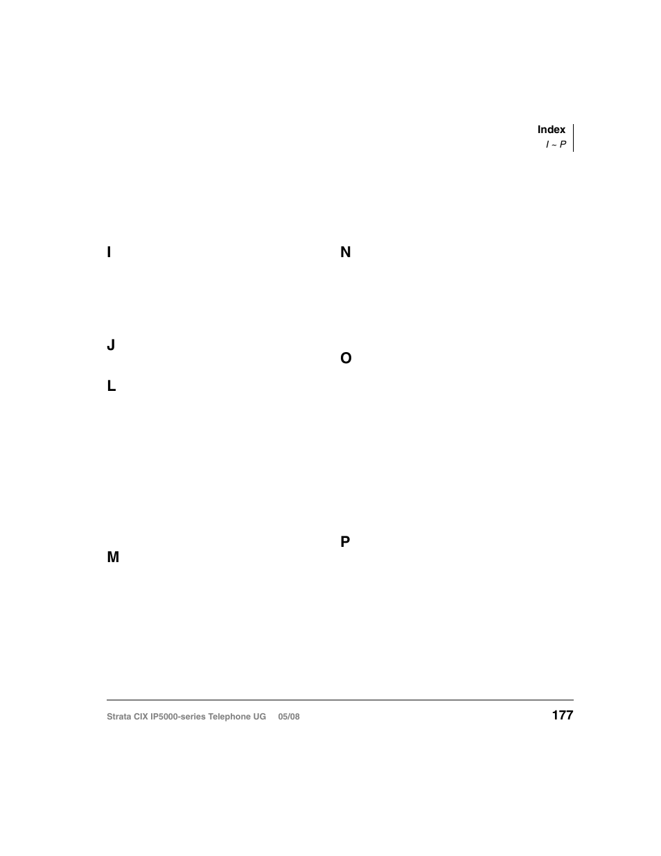 Toshiba STRATA IP5000 User Manual | Page 195 / 196