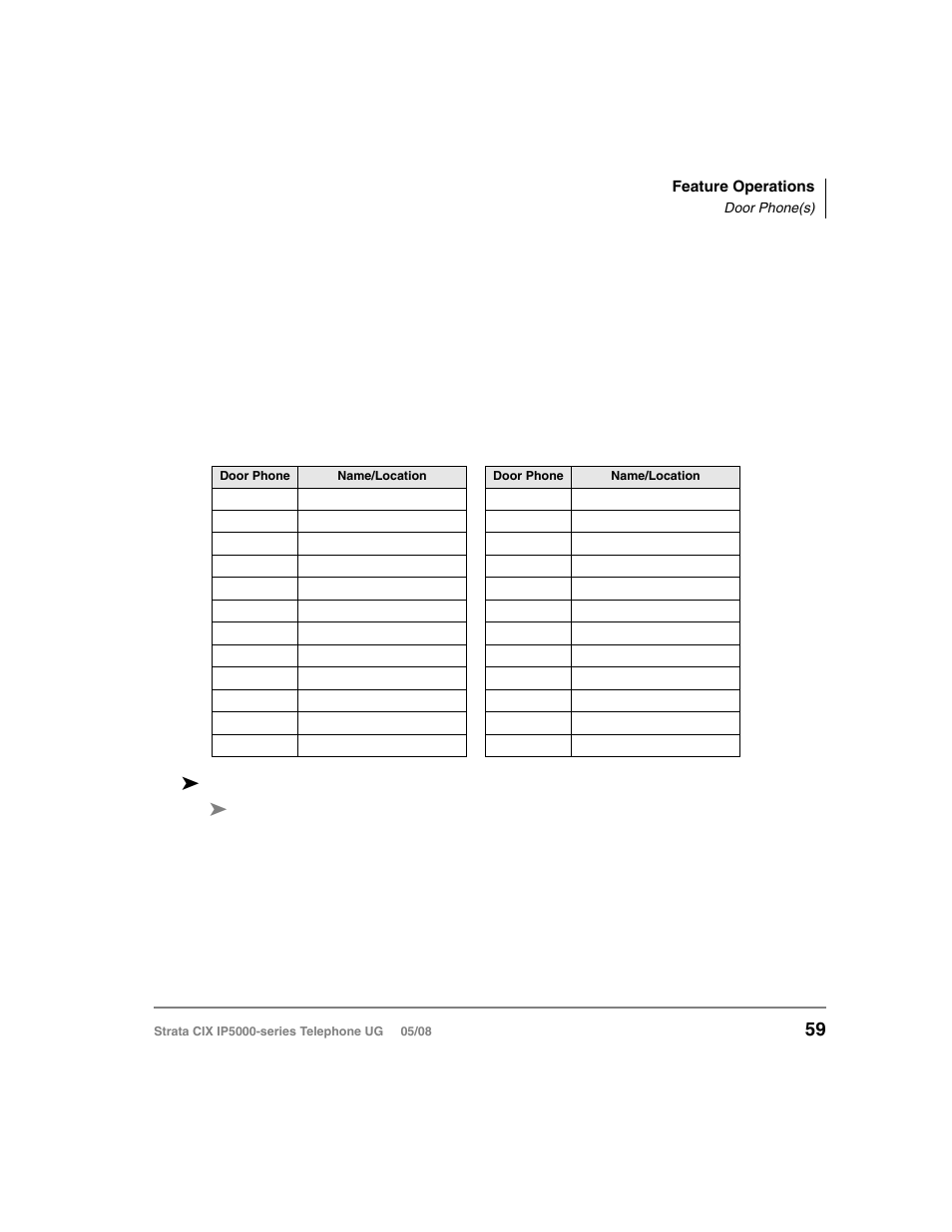 Door phone(s) | Toshiba STRATA IP5000 User Manual | Page 77 / 196