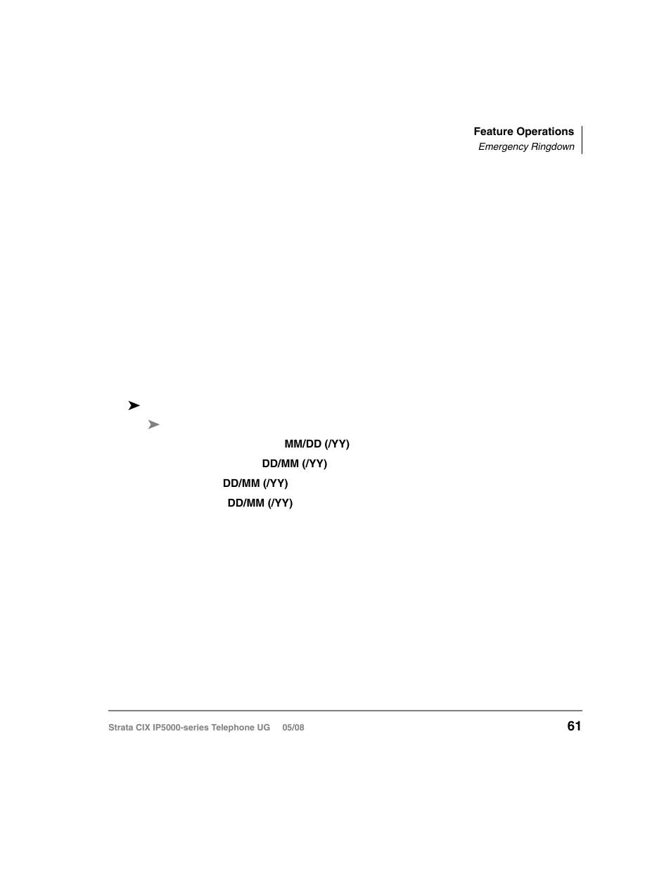 Emergency ringdown, Language codes, Emergency ringdown language codes | Toshiba STRATA IP5000 User Manual | Page 79 / 196