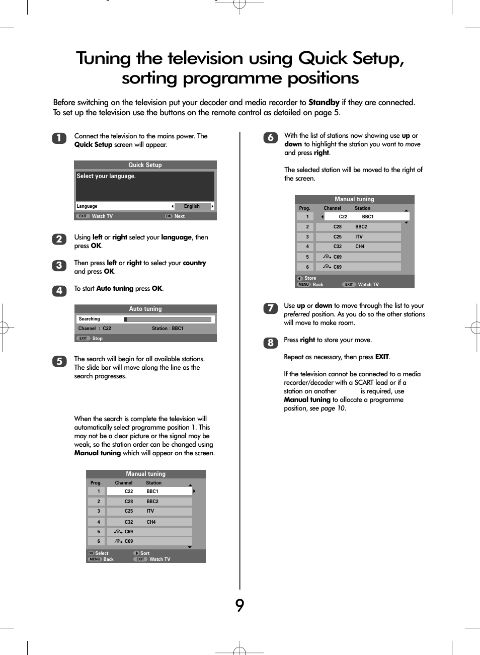 Toshiba WL66 User Manual | Page 9 / 28
