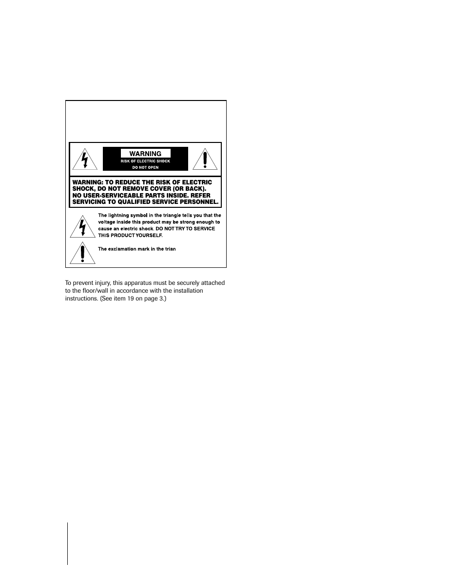 Safety precautions | Toshiba 27HLV95 User Manual | Page 2 / 102