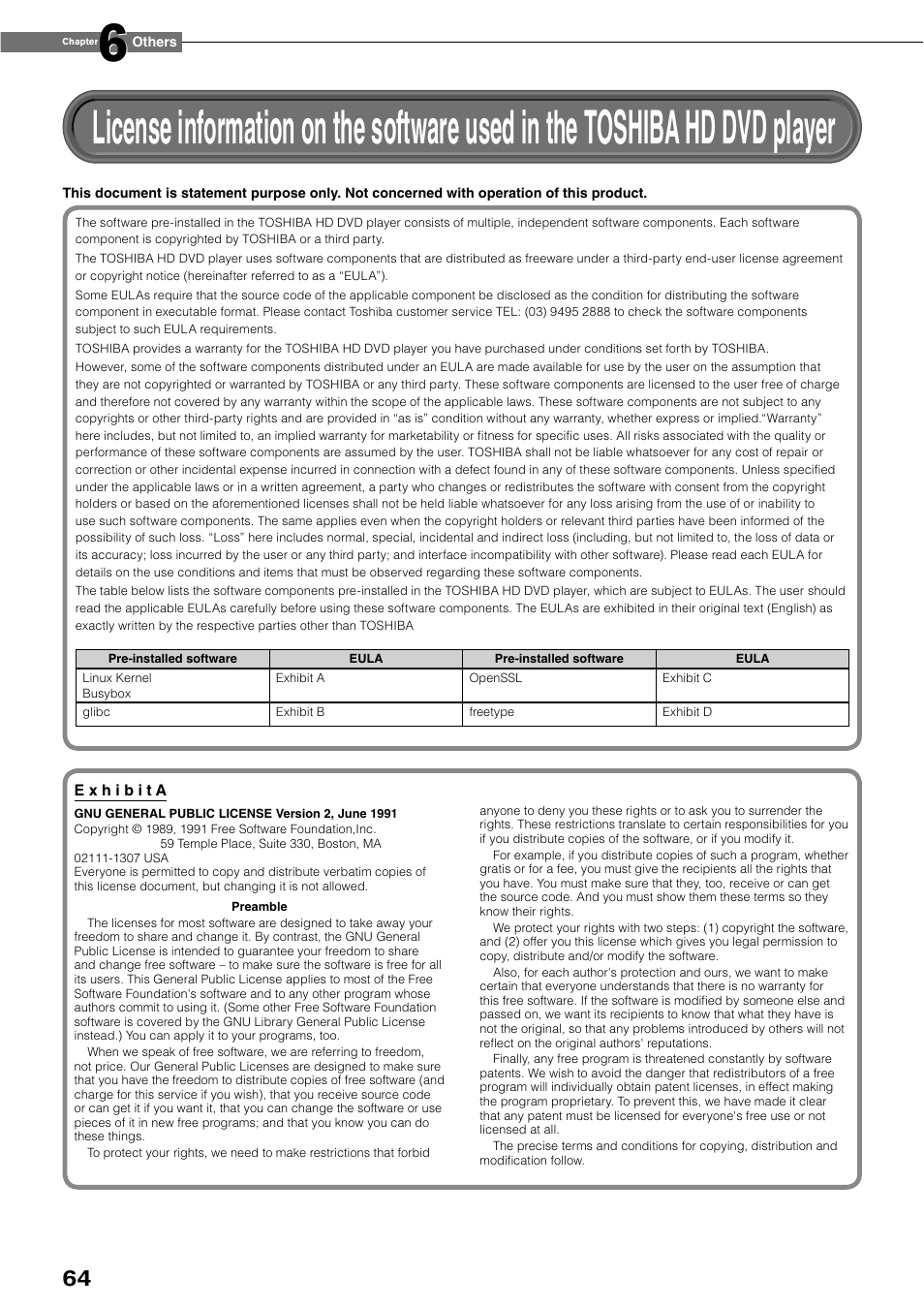 Toshiba HD-XE1KY User Manual | Page 64 / 76