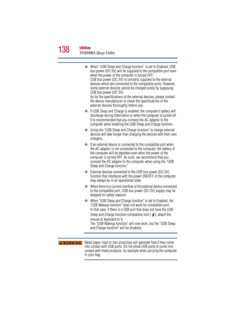 Toshiba Toshubia Tecra R940 User Manual | Page 138 / 216