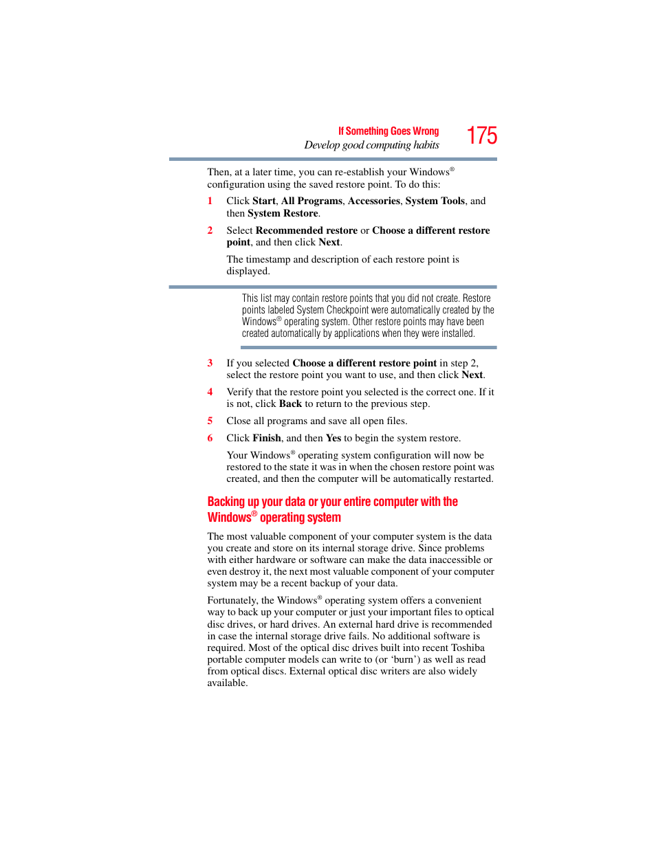 Toshiba Toshubia Tecra R940 User Manual | Page 175 / 216