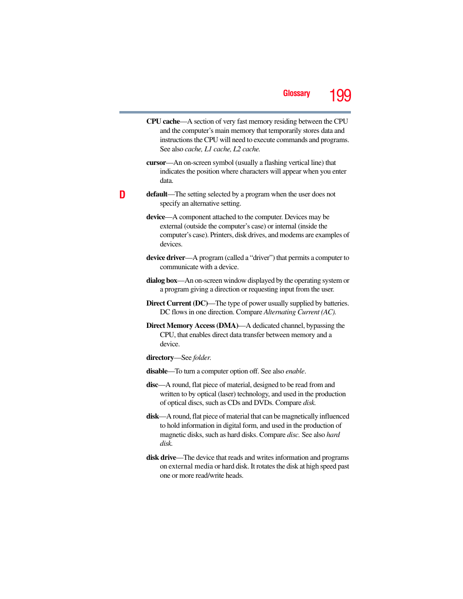 Toshiba Toshubia Tecra R940 User Manual | Page 199 / 216