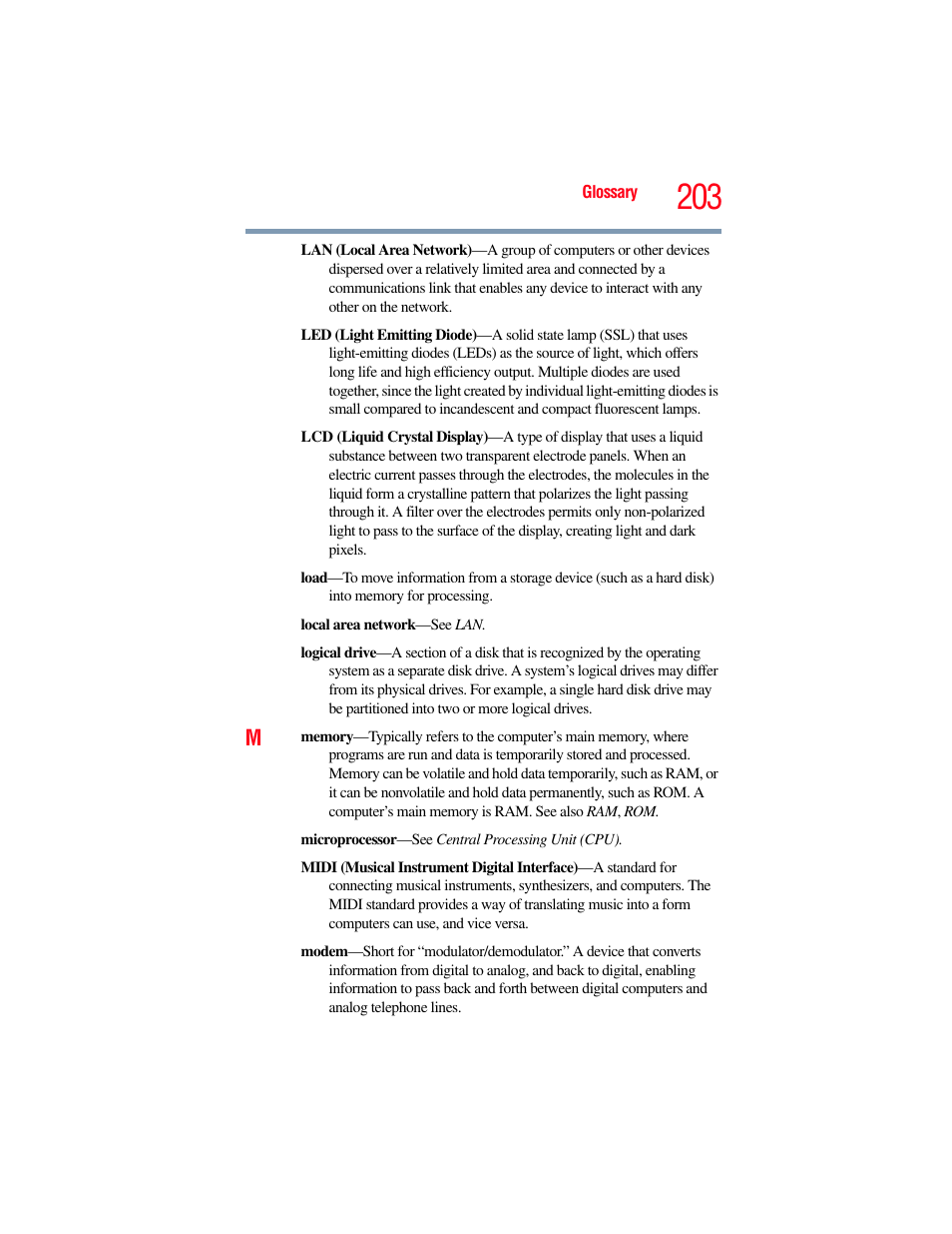 Toshiba Toshubia Tecra R940 User Manual | Page 203 / 216
