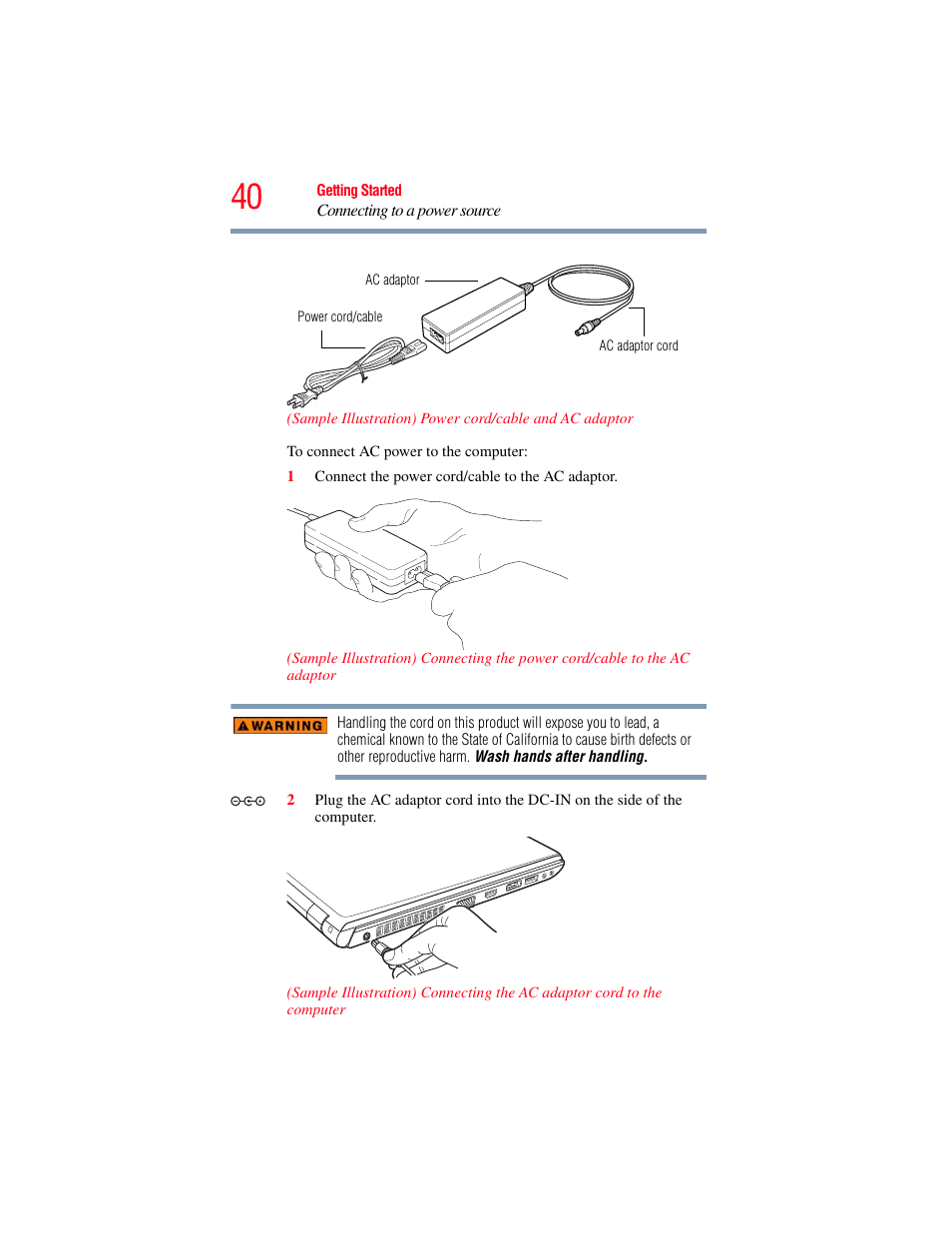 Toshiba Toshubia Tecra R940 User Manual | Page 40 / 216