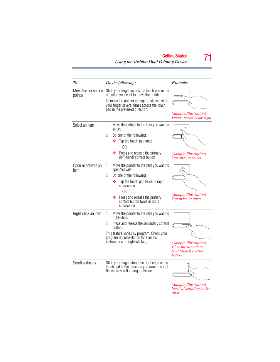 Toshiba Toshubia Tecra R940 User Manual | Page 71 / 216