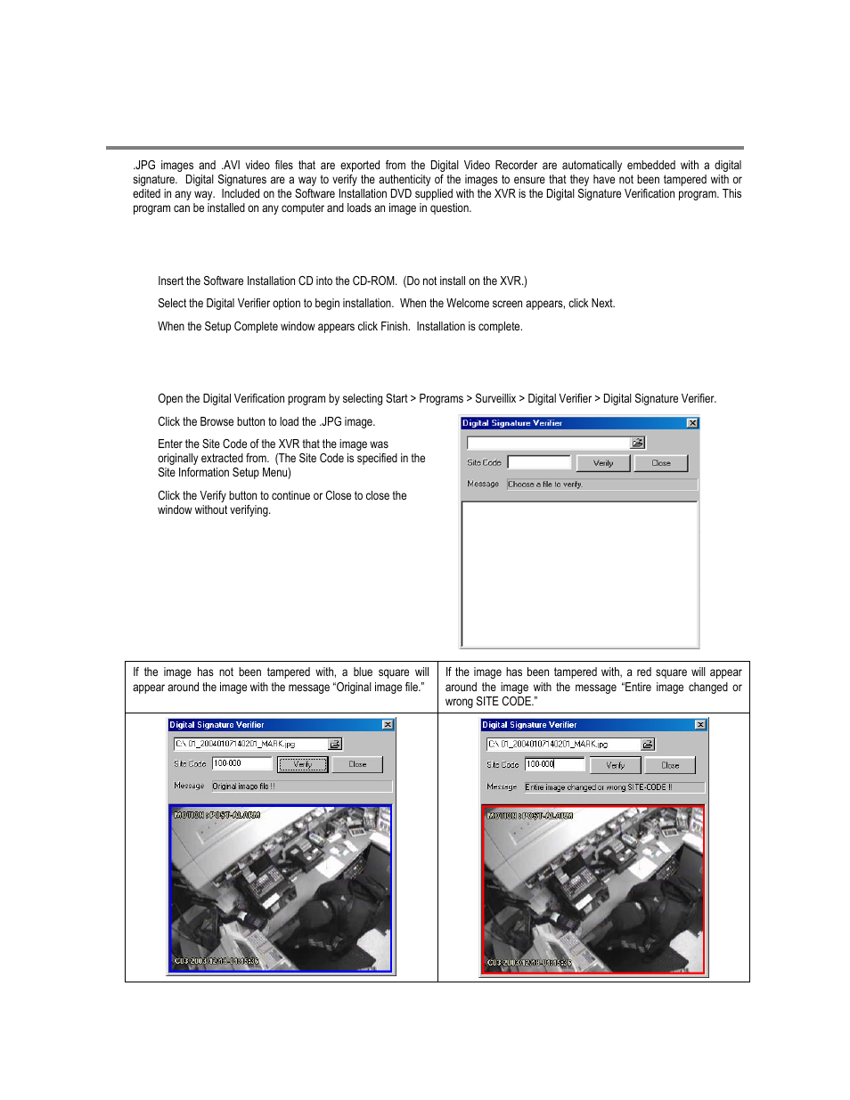Digital verifier overview, Installing the digital verifier, Using the digital verifier | Toshiba XVR16-120-X User Manual | Page 116 / 121