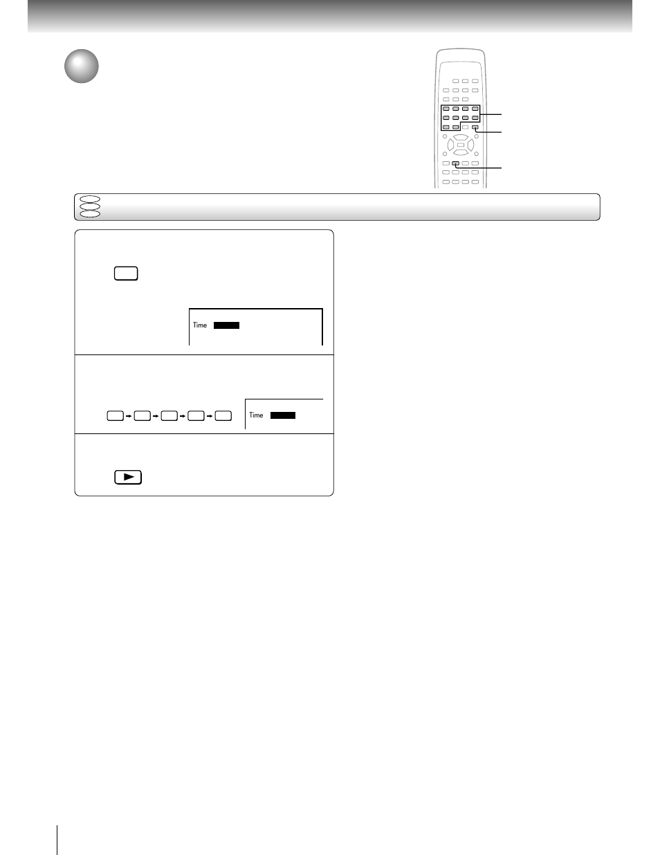 Advanced playback, Accessing a specific location directly, Entering the time of the desired location | Toshiba SD-2050 User Manual | Page 26 / 46