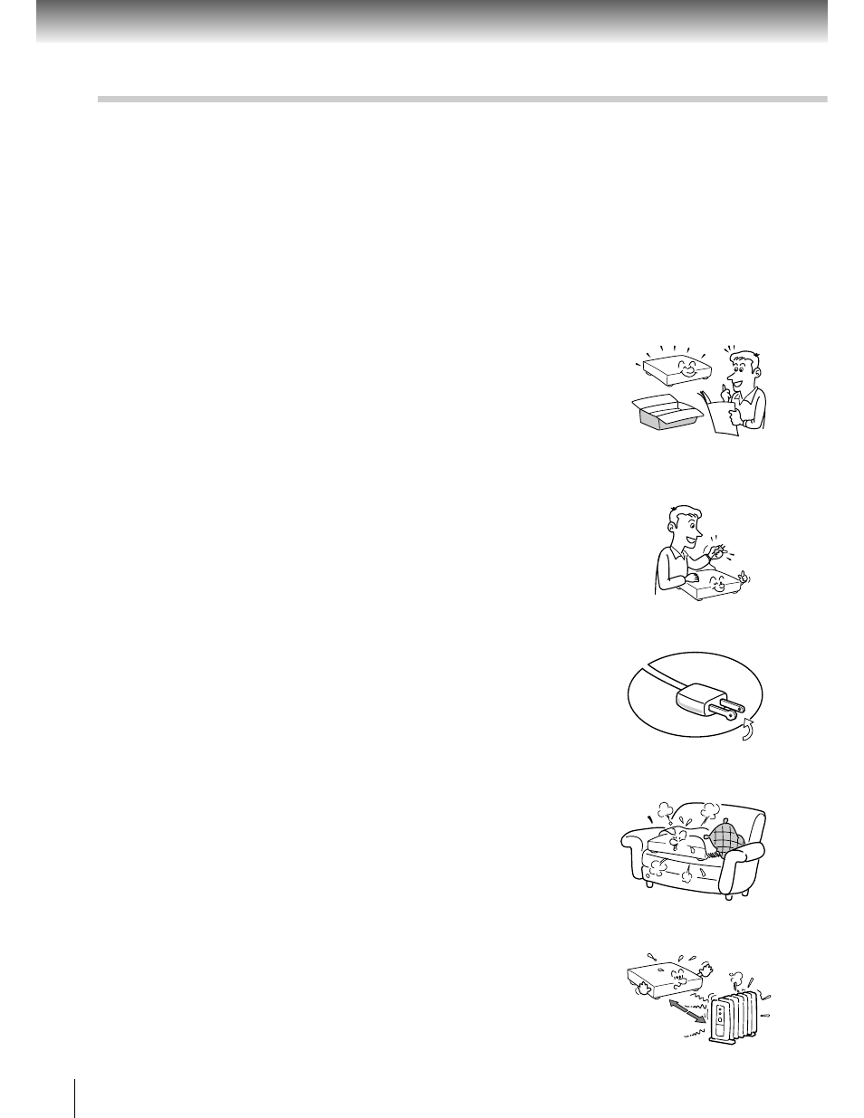 Important safety instructions | Toshiba SD-2050 User Manual | Page 4 / 46