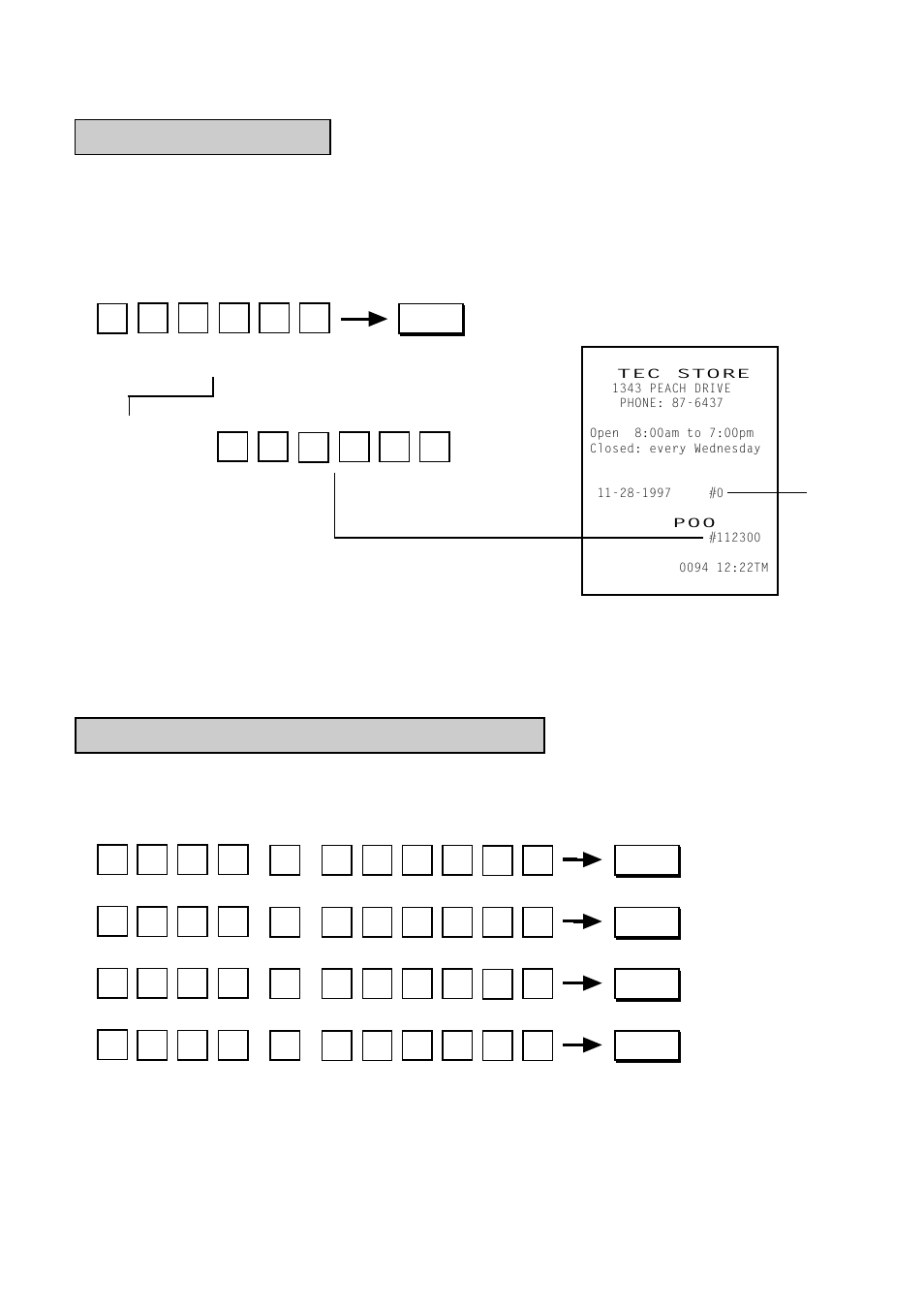 Foreign currency exchange rate setting, Register no. setting | Toshiba TEC MA-1350-1 User Manual | Page 104 / 114