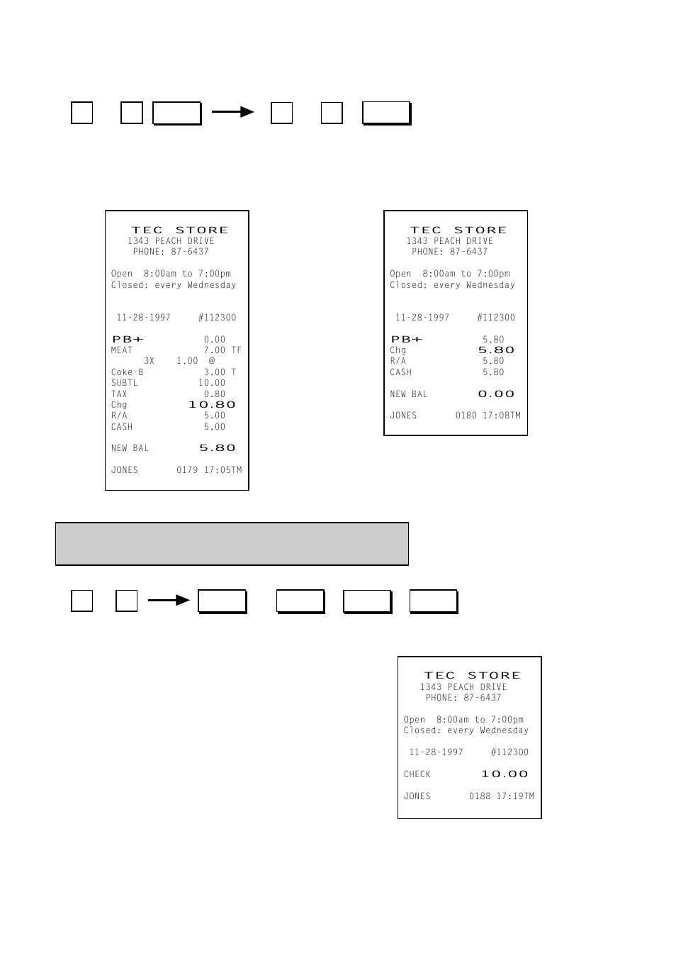 Check cashing (cashing non-cash media) | Toshiba TEC MA-1350-1 User Manual | Page 46 / 114