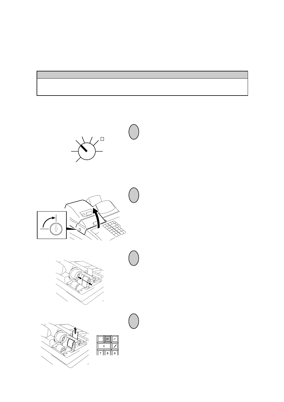Paper roll replacement and other maintenance, Replacing the receipt roll, Replacing the receipt roll 3 4 | Toshiba TEC MA-1350-1 User Manual | Page 53 / 114