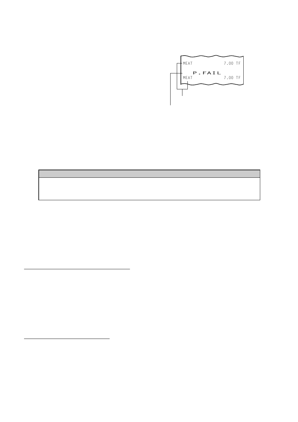 In case of the power failure, Troubleshooting | Toshiba TEC MA-1350-1 User Manual | Page 60 / 114