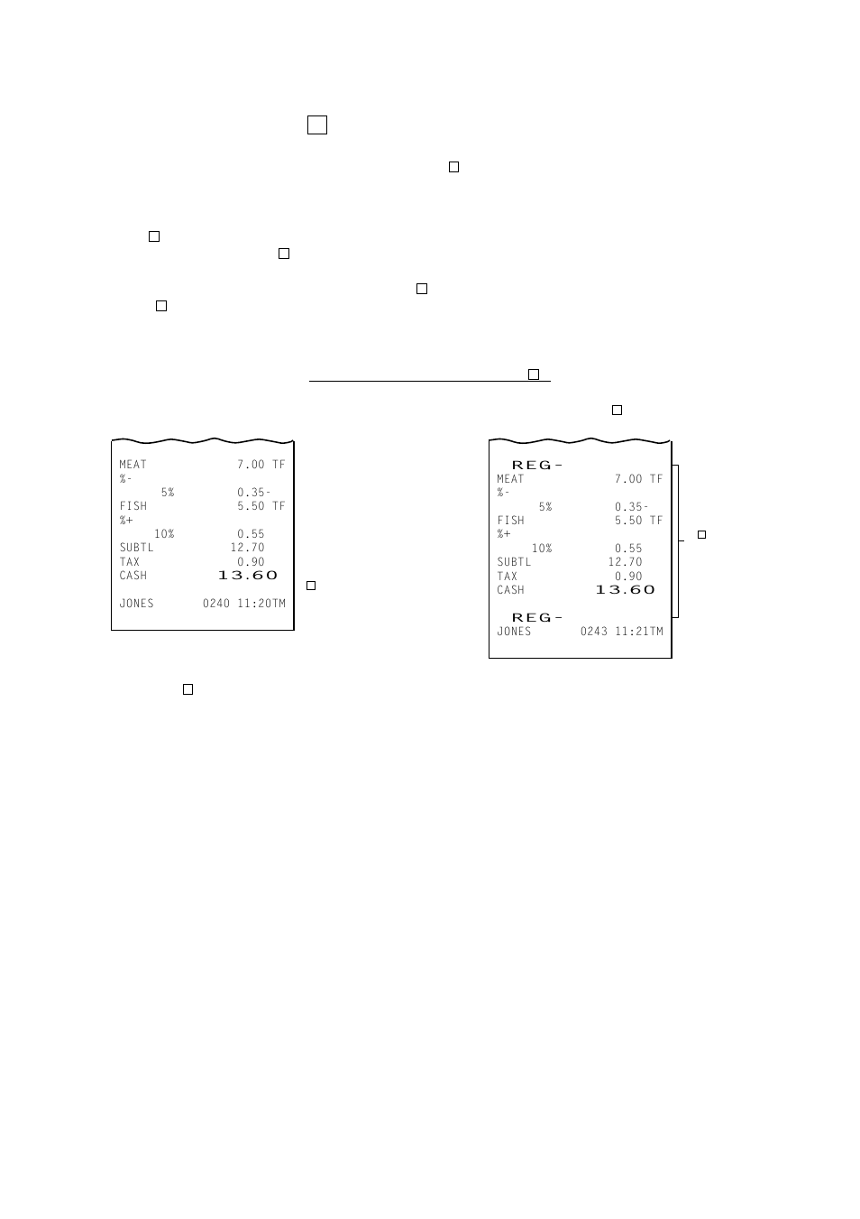 Operations in “ - ” mode | Toshiba TEC MA-1350-1 User Manual | Page 69 / 114
