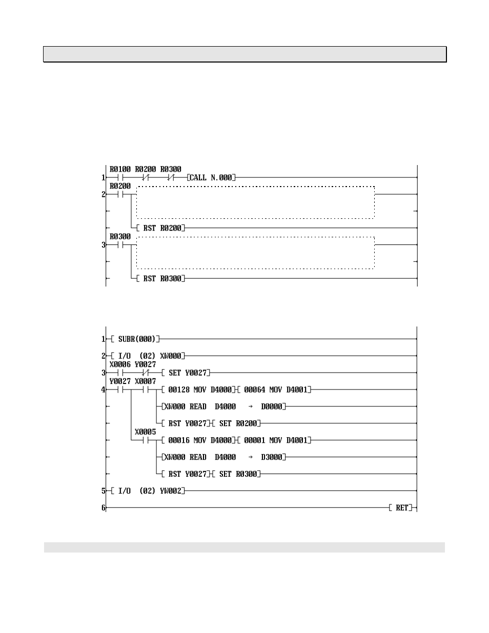 2 t3 sample program for message receiving | Toshiba AS311 User Manual | Page 42 / 66