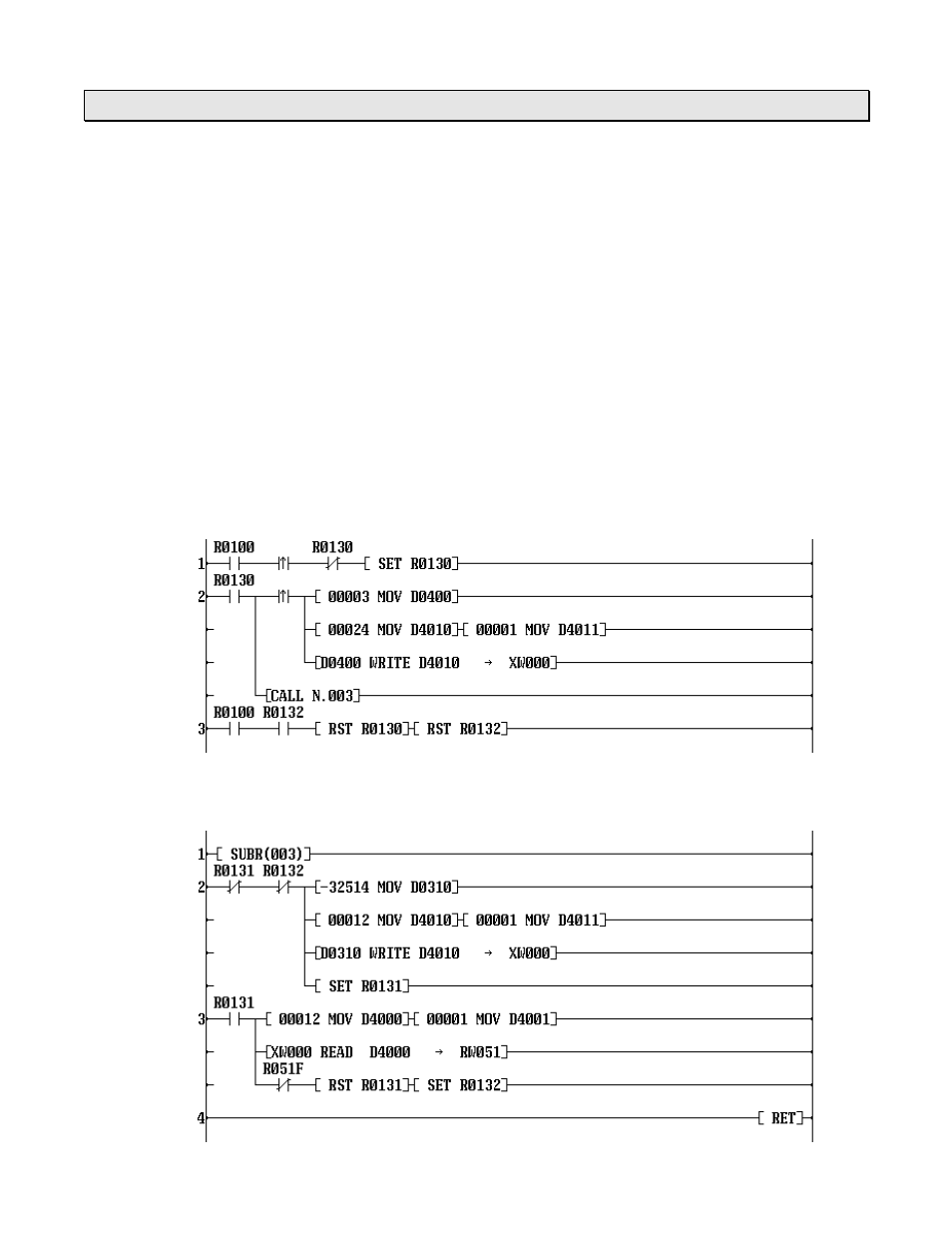 6 setting the trailing code, Operation procedure | Toshiba AS311 User Manual | Page 51 / 66