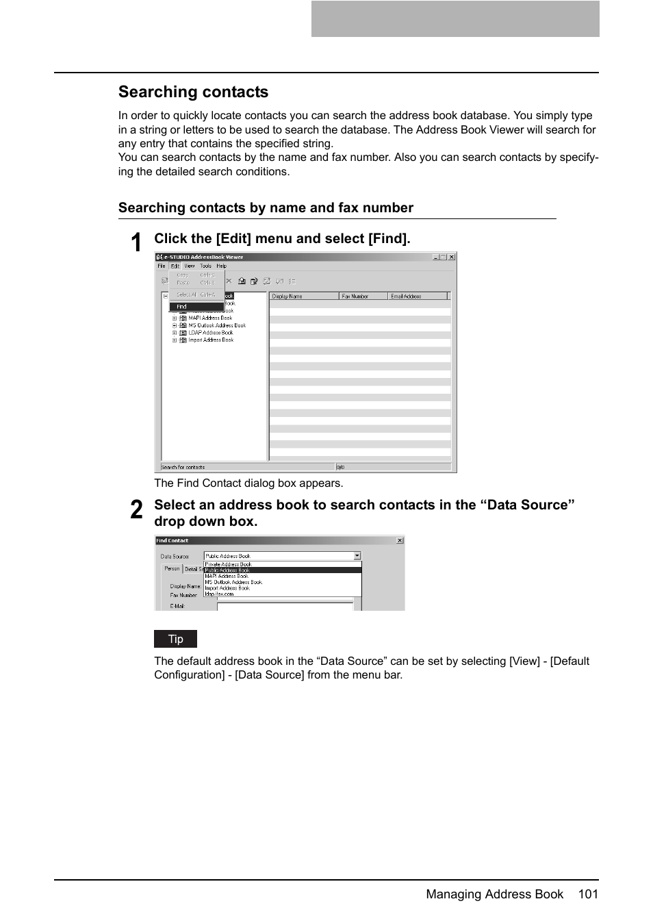 Toshiba E-STUDIO 165  EN User Manual | Page 101 / 118