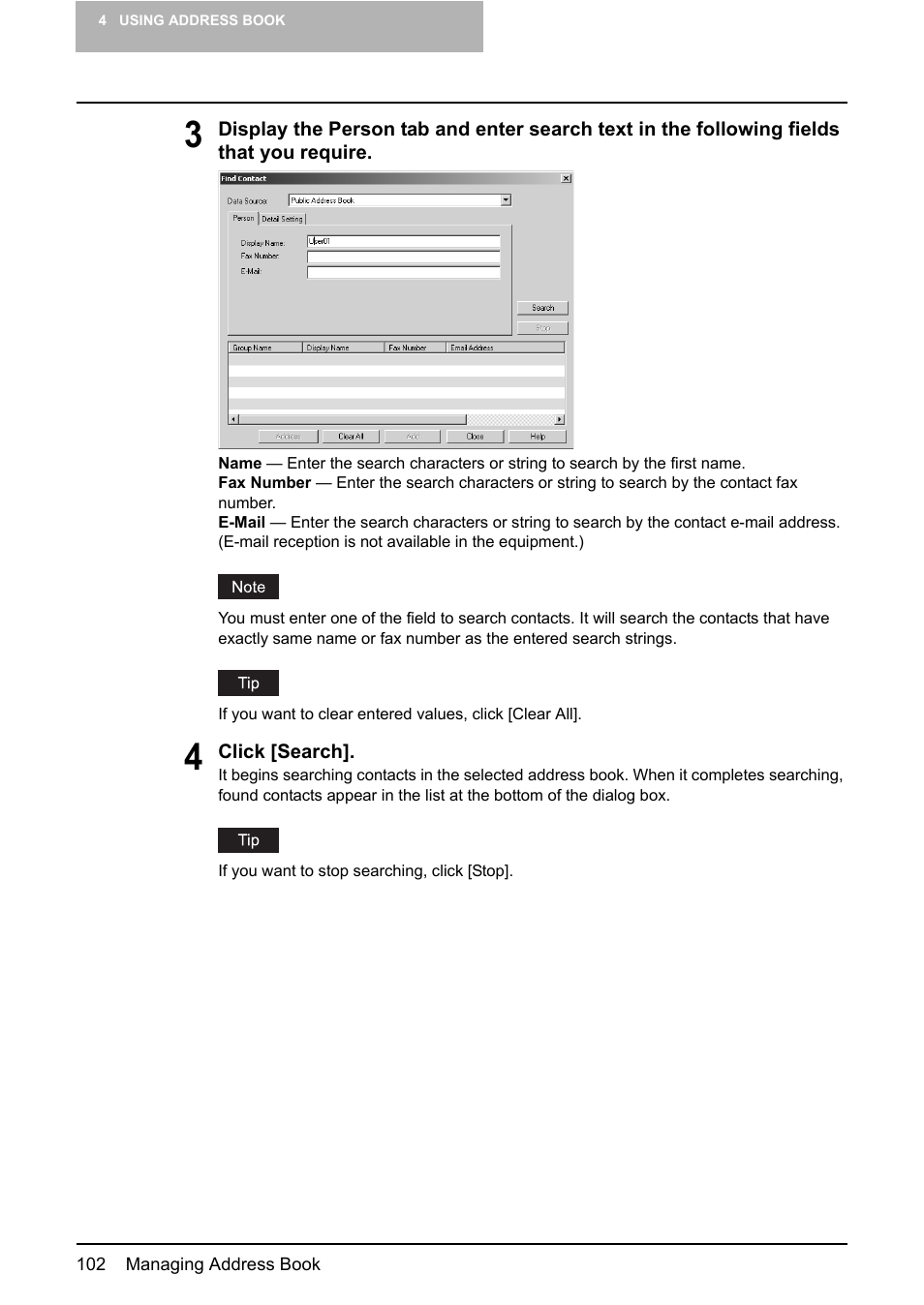 Toshiba E-STUDIO 165  EN User Manual | Page 102 / 118