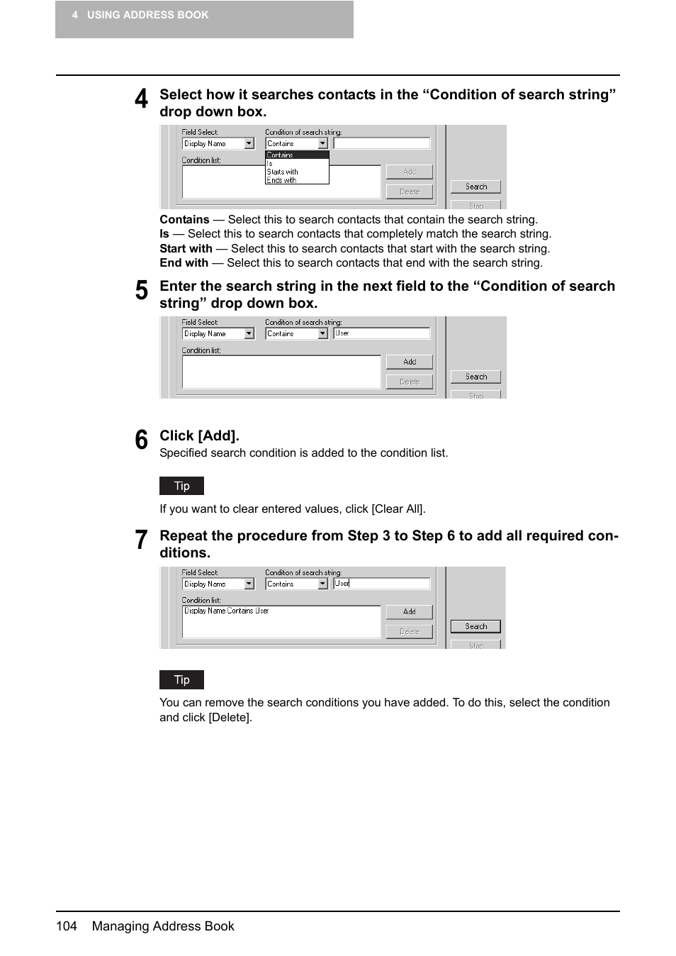 Toshiba E-STUDIO 165  EN User Manual | Page 104 / 118