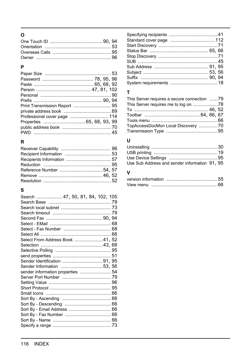 Toshiba E-STUDIO 165  EN User Manual | Page 116 / 118