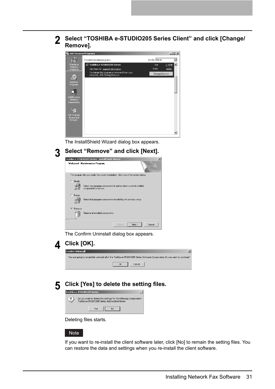 Toshiba E-STUDIO 165  EN User Manual | Page 31 / 118