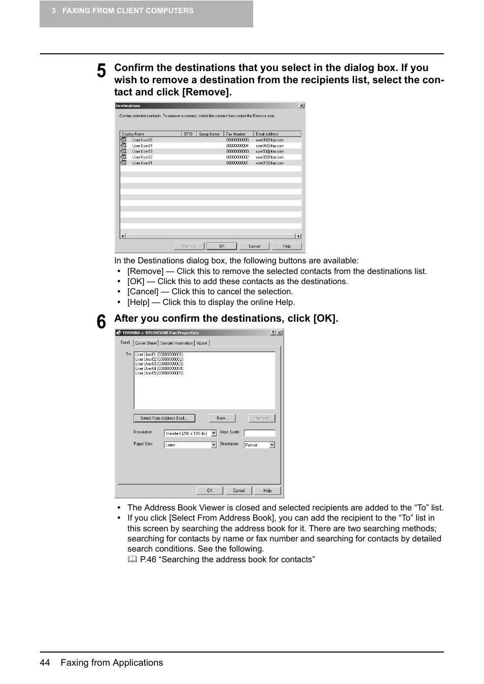 Toshiba E-STUDIO 165  EN User Manual | Page 44 / 118