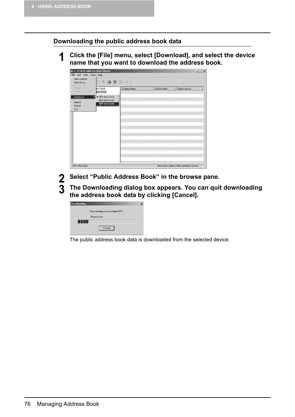 Toshiba E-STUDIO 165  EN User Manual | Page 76 / 118