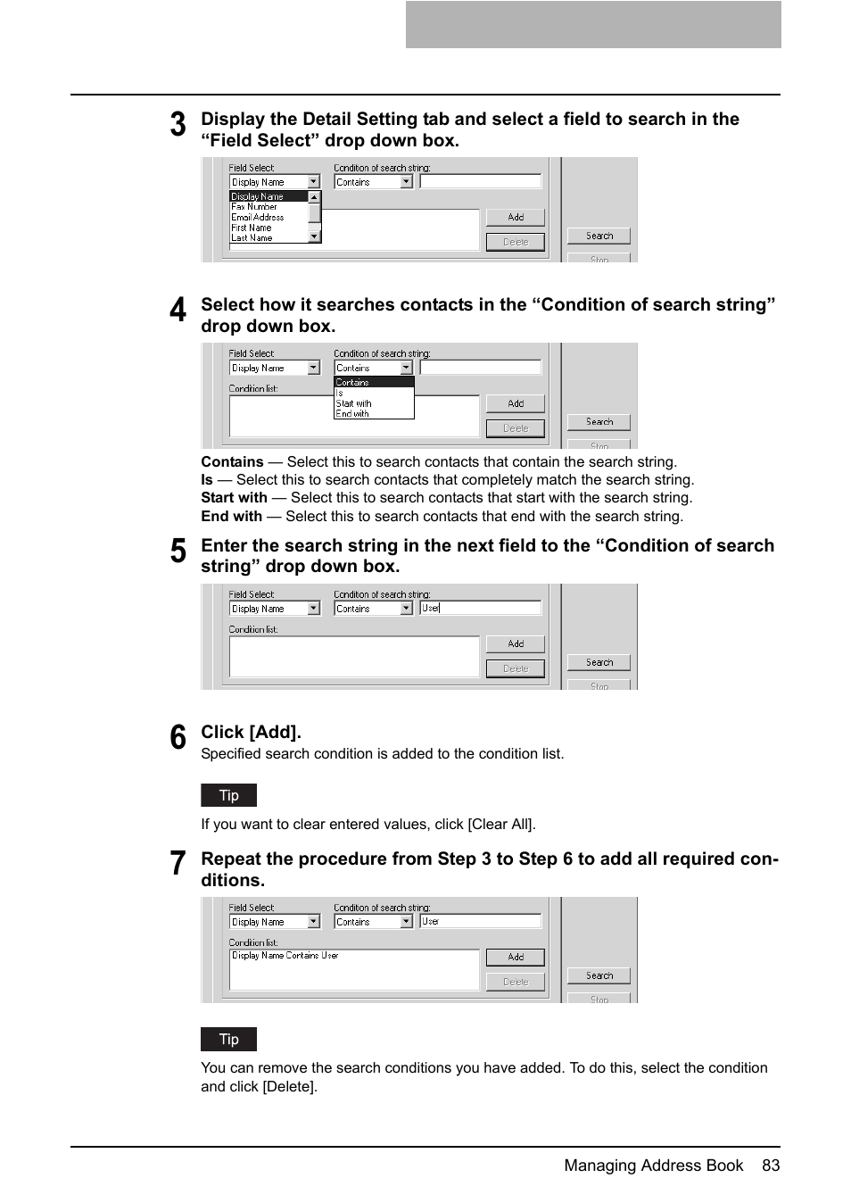 Toshiba E-STUDIO 165  EN User Manual | Page 83 / 118