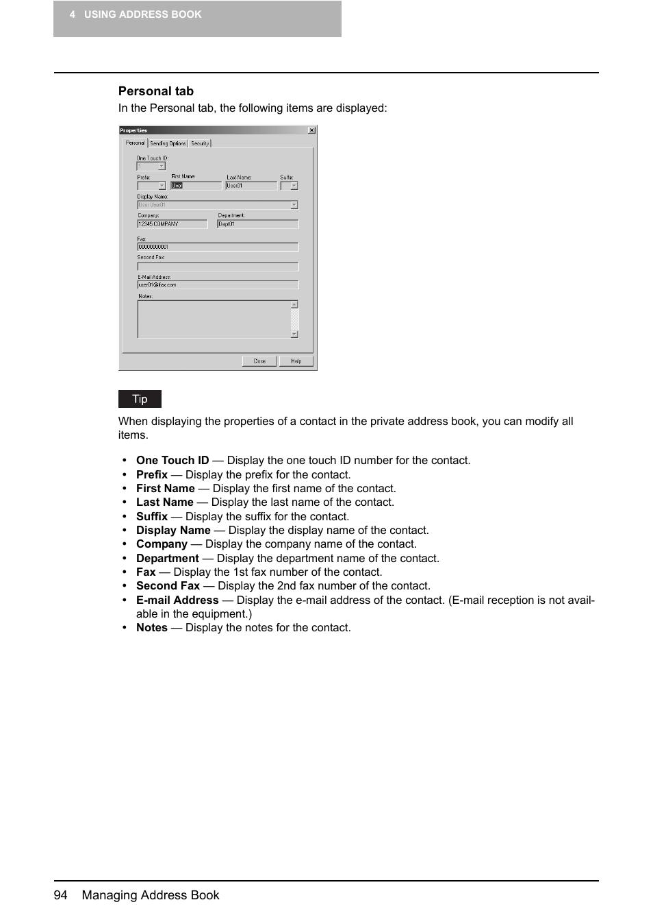 Toshiba E-STUDIO 165  EN User Manual | Page 94 / 118