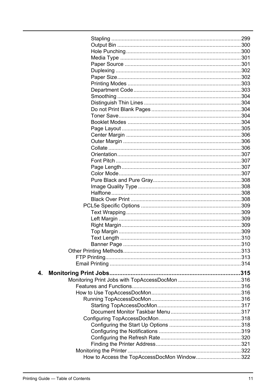 Toshiba E-STUDIO 351C User Manual | Page 11 / 372