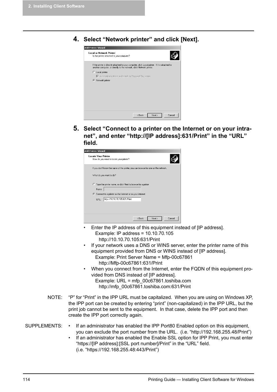 Toshiba E-STUDIO 351C User Manual | Page 114 / 372