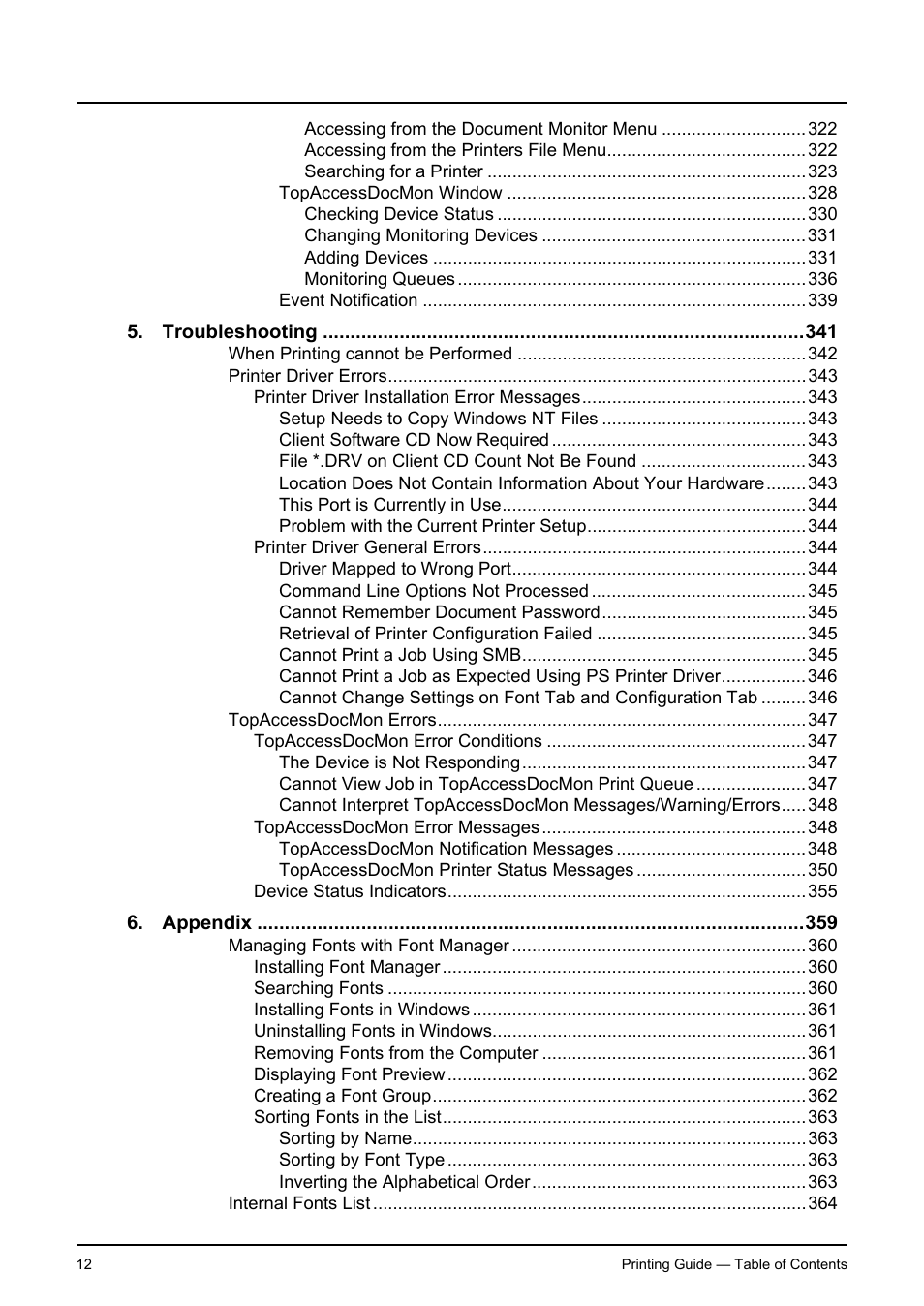 Toshiba E-STUDIO 351C User Manual | Page 12 / 372