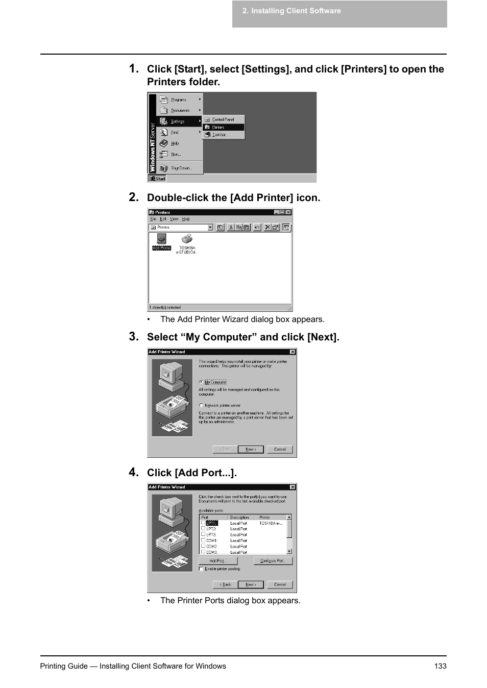 Toshiba E-STUDIO 351C User Manual | Page 133 / 372