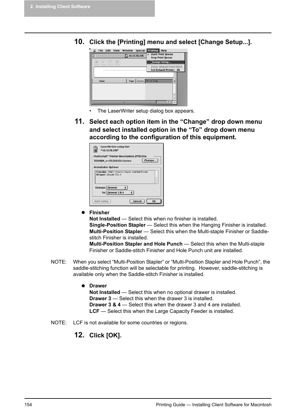 Toshiba E-STUDIO 351C User Manual | Page 154 / 372