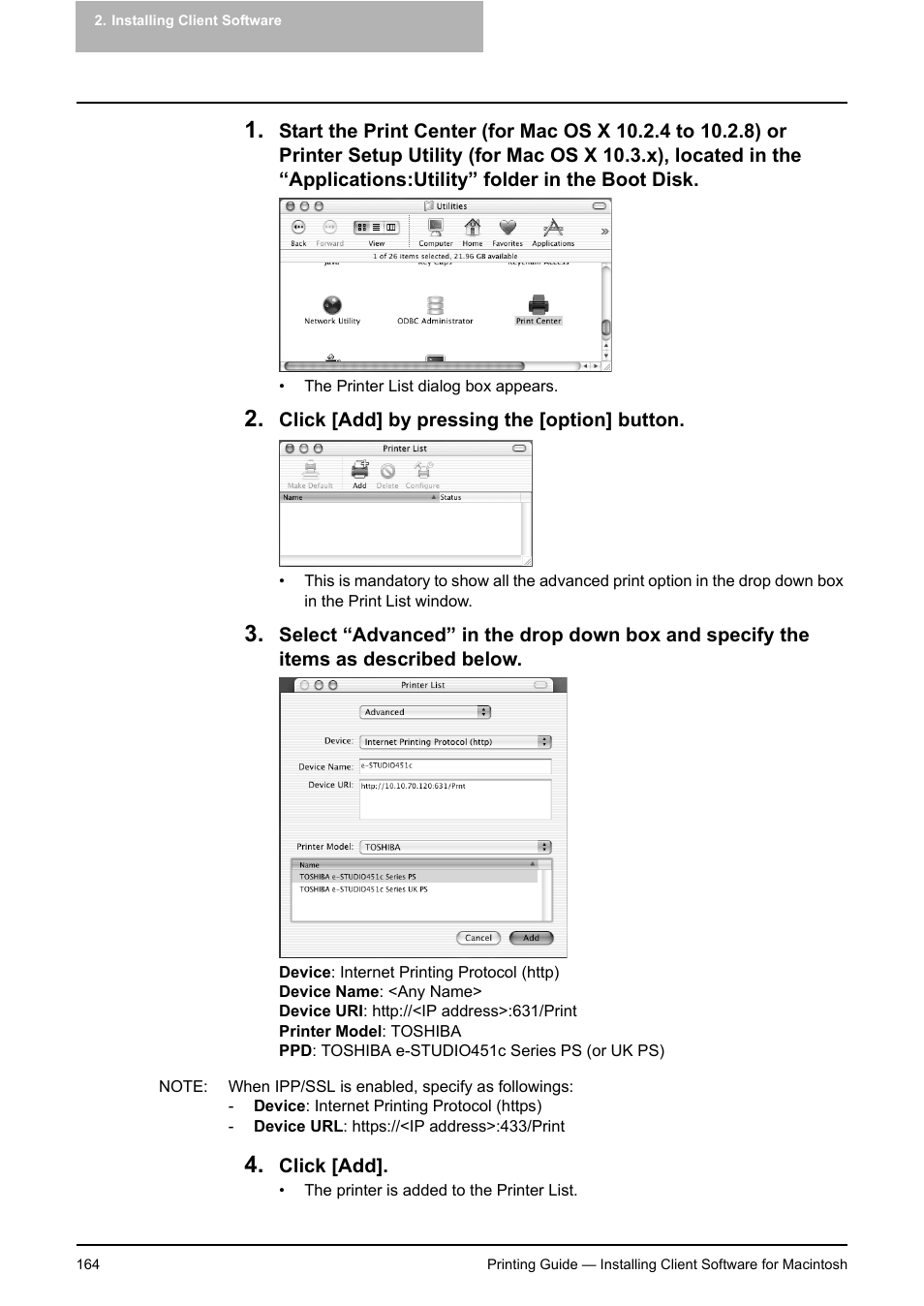 Toshiba E-STUDIO 351C User Manual | Page 164 / 372