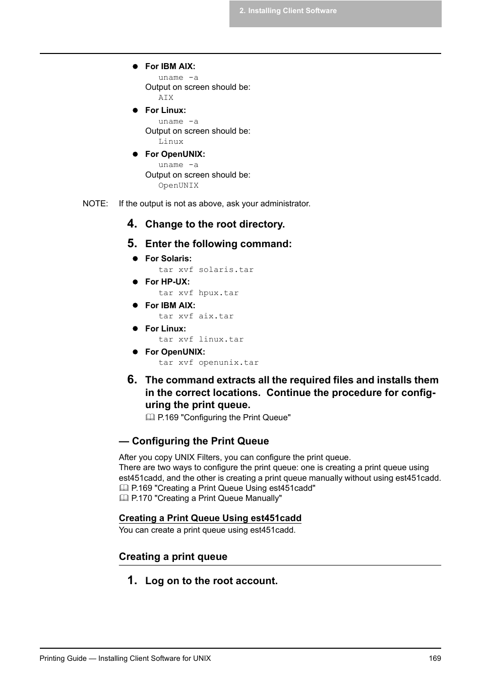 Configuring the print queue | Toshiba E-STUDIO 351C User Manual | Page 169 / 372
