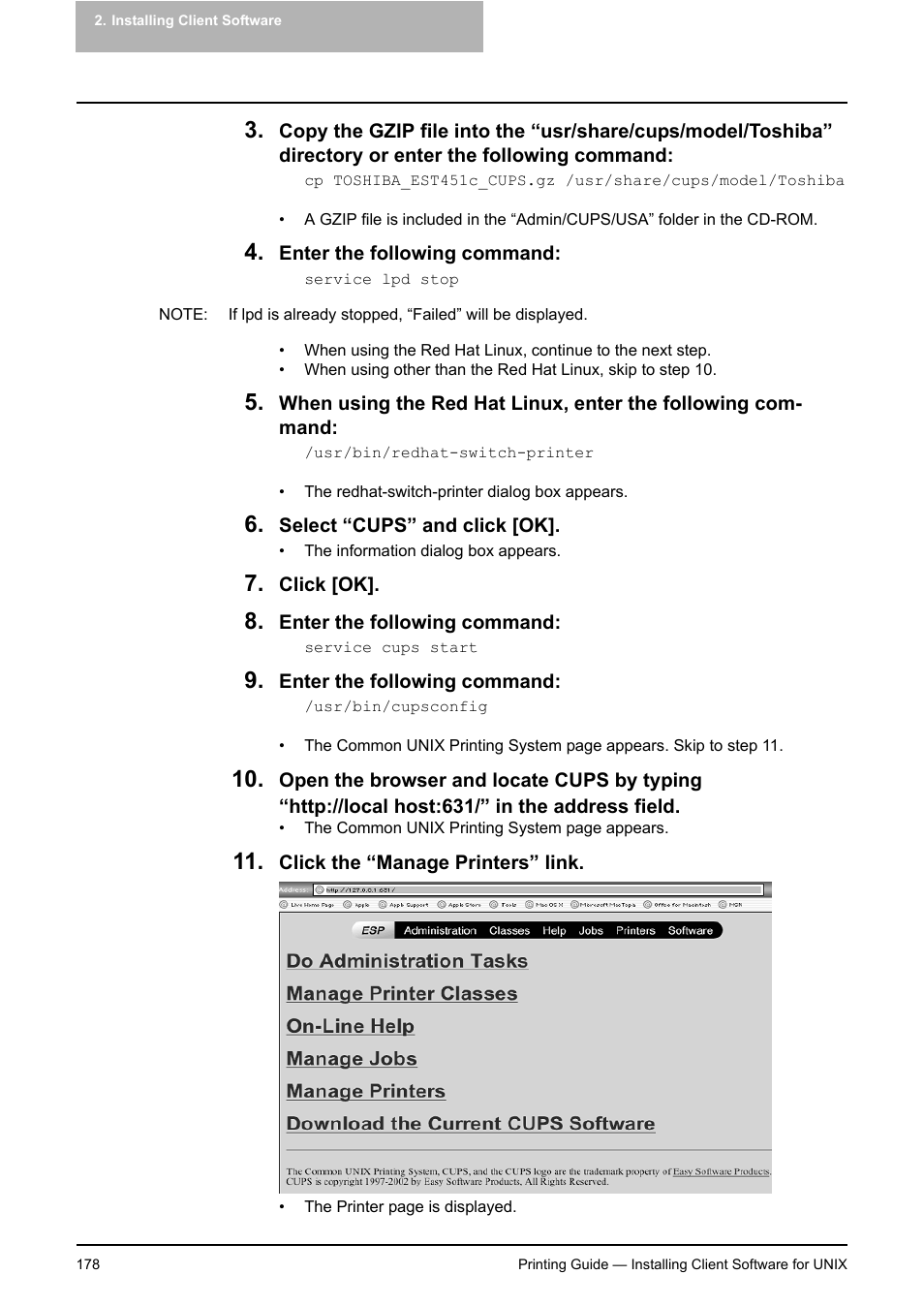 Toshiba E-STUDIO 351C User Manual | Page 178 / 372