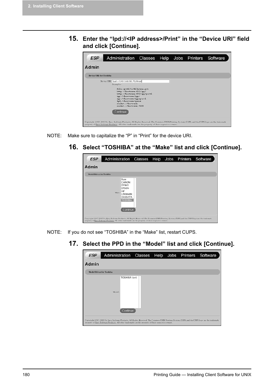 Toshiba E-STUDIO 351C User Manual | Page 180 / 372