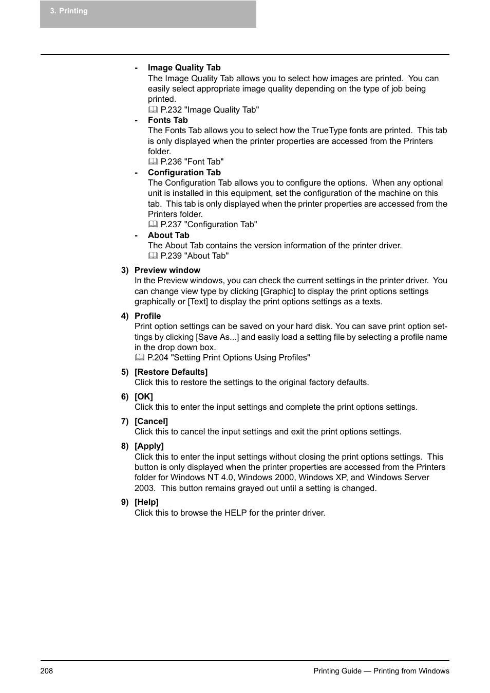 Toshiba E-STUDIO 351C User Manual | Page 208 / 372