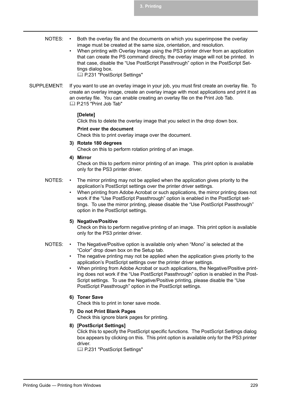 Toshiba E-STUDIO 351C User Manual | Page 229 / 372