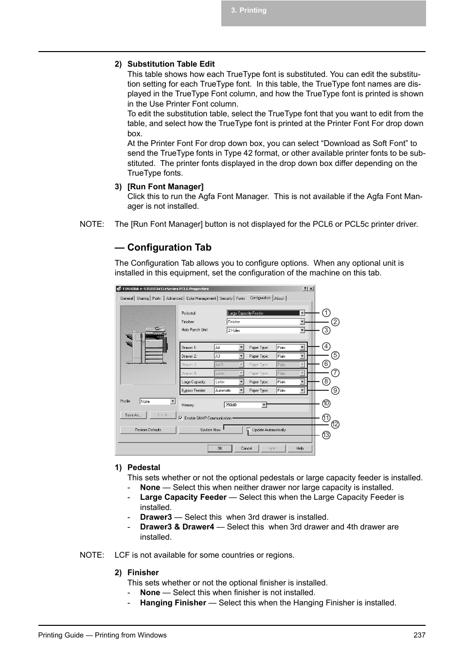 Configuration tab, P.237 "configuration tab | Toshiba E-STUDIO 351C User Manual | Page 237 / 372