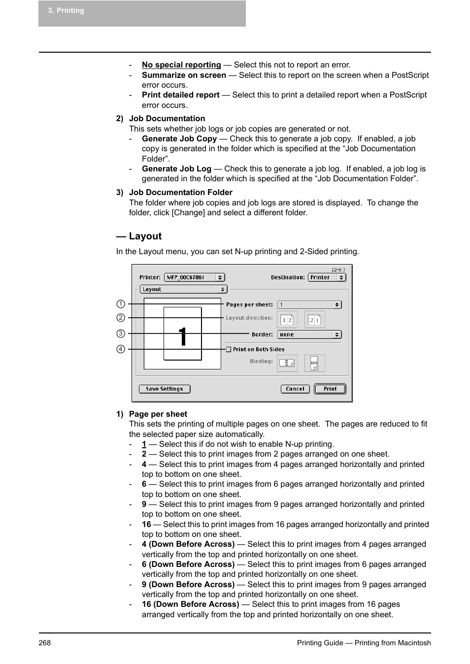 Layout | Toshiba E-STUDIO 351C User Manual | Page 268 / 372