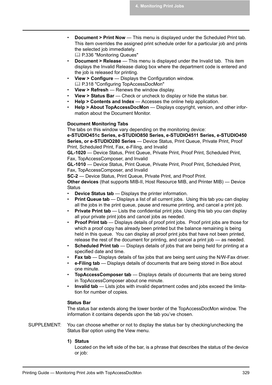 Toshiba E-STUDIO 351C User Manual | Page 329 / 372