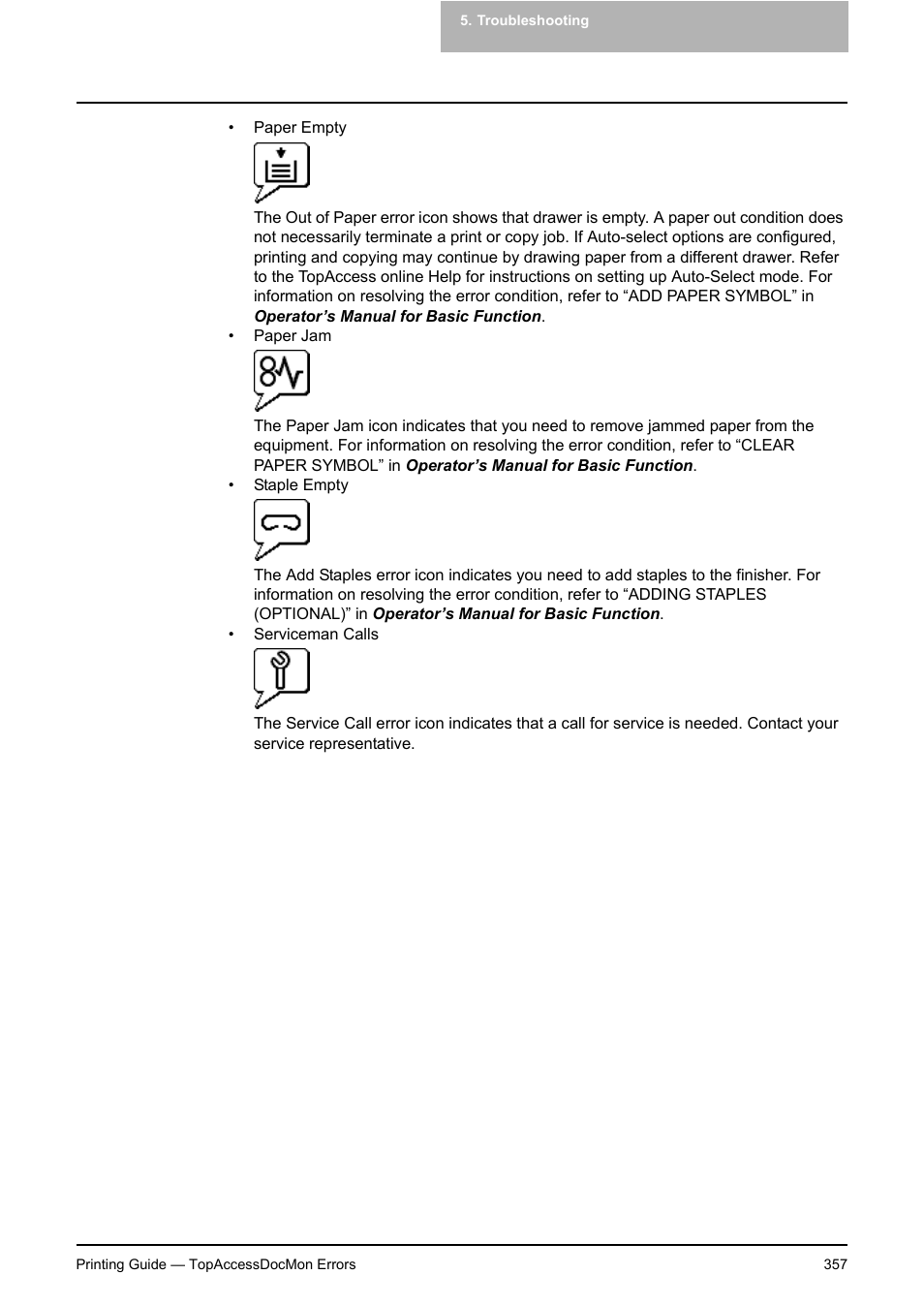 Toshiba E-STUDIO 351C User Manual | Page 357 / 372