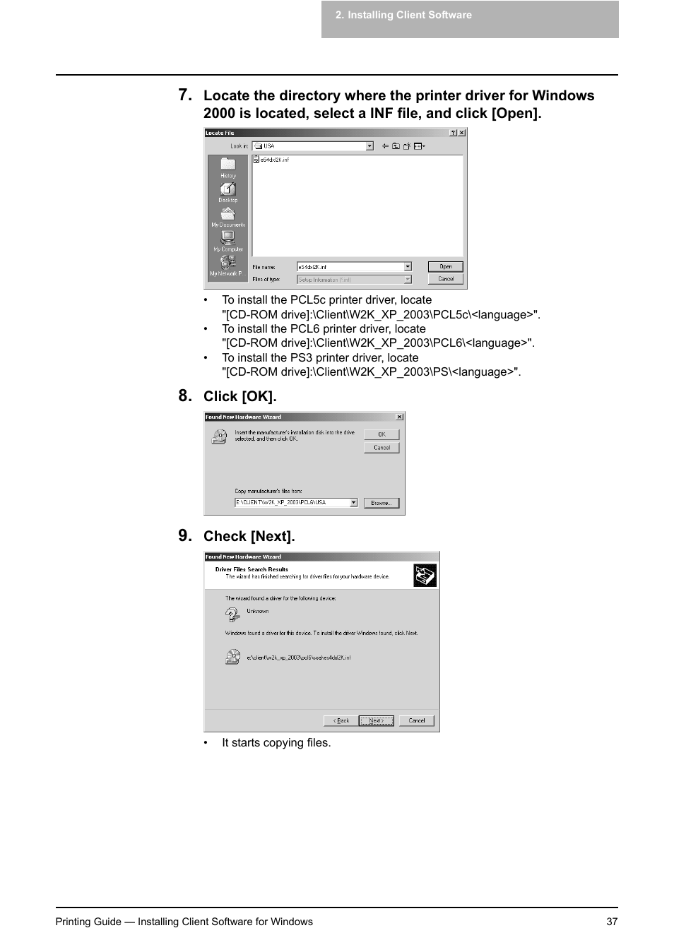 Toshiba E-STUDIO 351C User Manual | Page 37 / 372